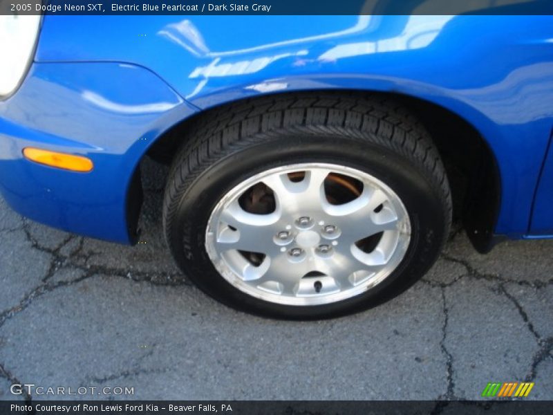 Electric Blue Pearlcoat / Dark Slate Gray 2005 Dodge Neon SXT