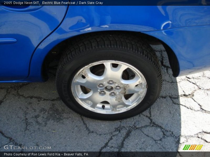 Electric Blue Pearlcoat / Dark Slate Gray 2005 Dodge Neon SXT