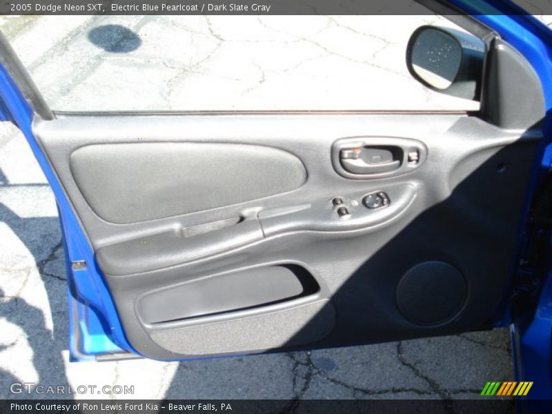 Electric Blue Pearlcoat / Dark Slate Gray 2005 Dodge Neon SXT