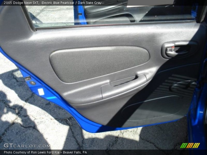 Electric Blue Pearlcoat / Dark Slate Gray 2005 Dodge Neon SXT
