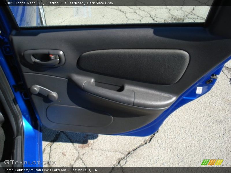 Electric Blue Pearlcoat / Dark Slate Gray 2005 Dodge Neon SXT