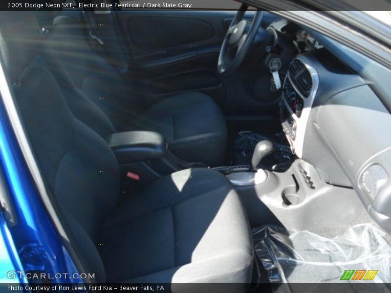 Electric Blue Pearlcoat / Dark Slate Gray 2005 Dodge Neon SXT