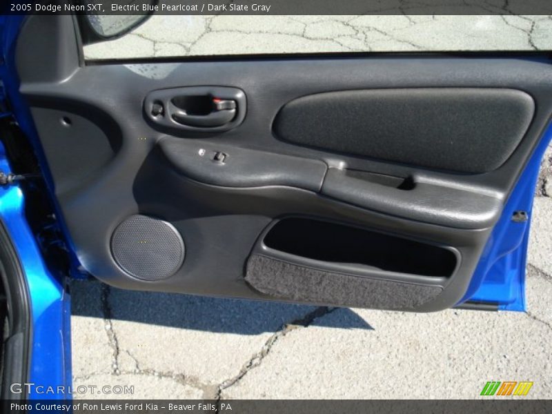 Electric Blue Pearlcoat / Dark Slate Gray 2005 Dodge Neon SXT