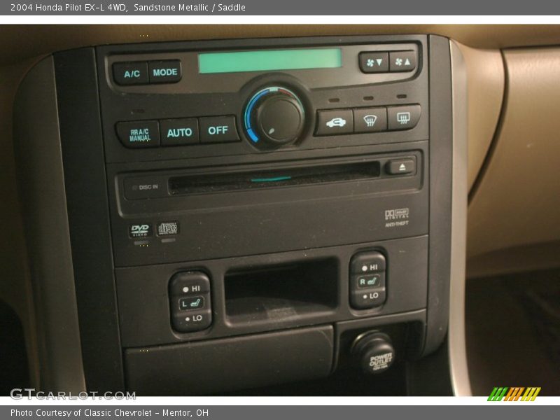 Sandstone Metallic / Saddle 2004 Honda Pilot EX-L 4WD