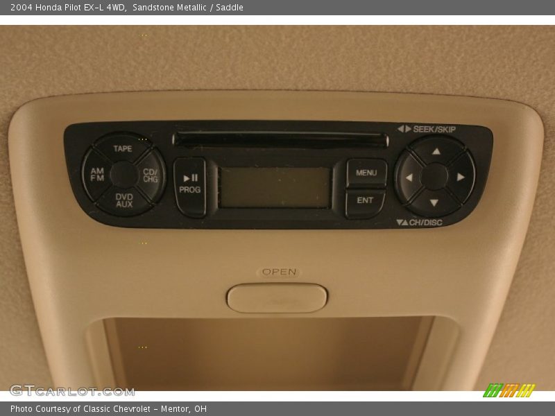 Sandstone Metallic / Saddle 2004 Honda Pilot EX-L 4WD