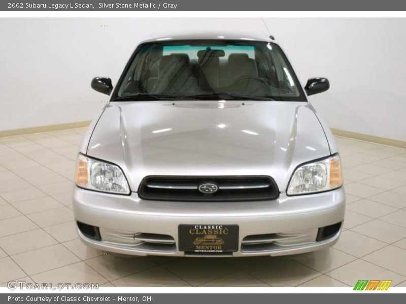 Silver Stone Metallic / Gray 2002 Subaru Legacy L Sedan