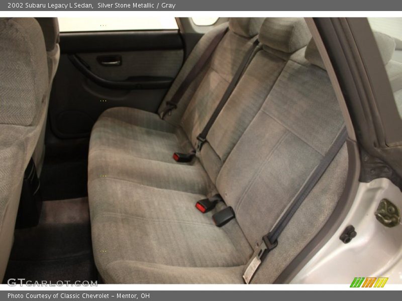 Silver Stone Metallic / Gray 2002 Subaru Legacy L Sedan