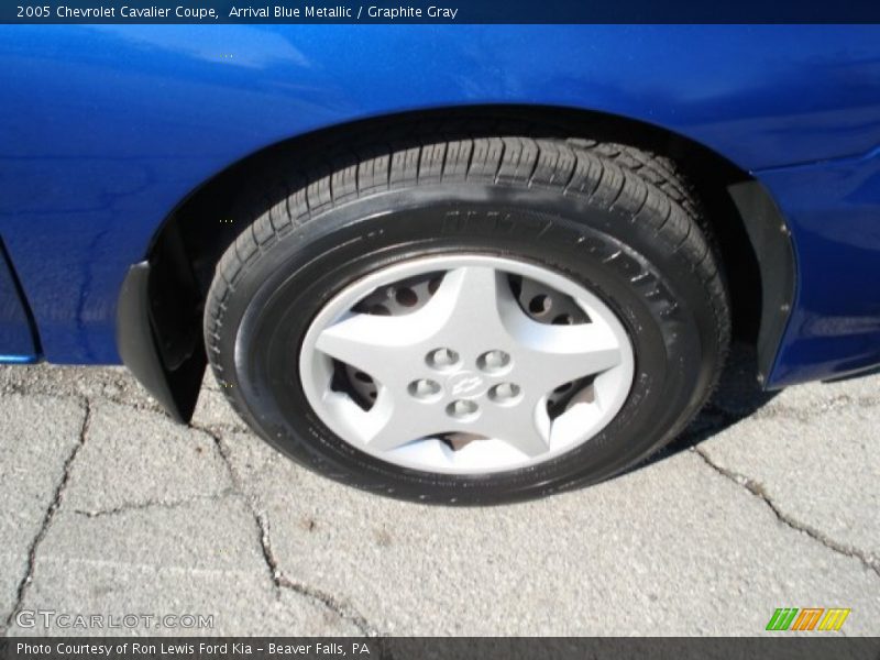 Arrival Blue Metallic / Graphite Gray 2005 Chevrolet Cavalier Coupe