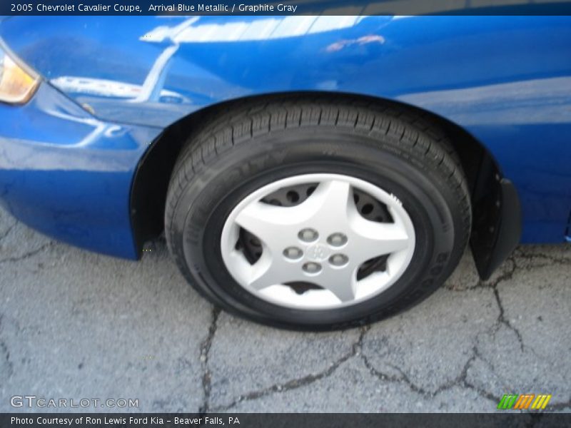 Arrival Blue Metallic / Graphite Gray 2005 Chevrolet Cavalier Coupe