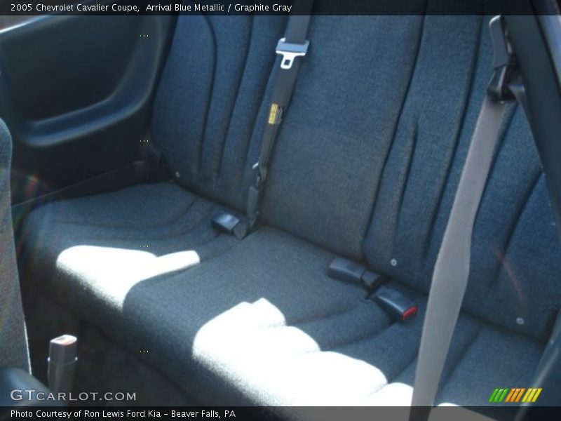 Arrival Blue Metallic / Graphite Gray 2005 Chevrolet Cavalier Coupe