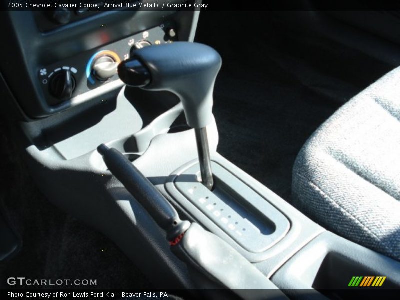 Arrival Blue Metallic / Graphite Gray 2005 Chevrolet Cavalier Coupe