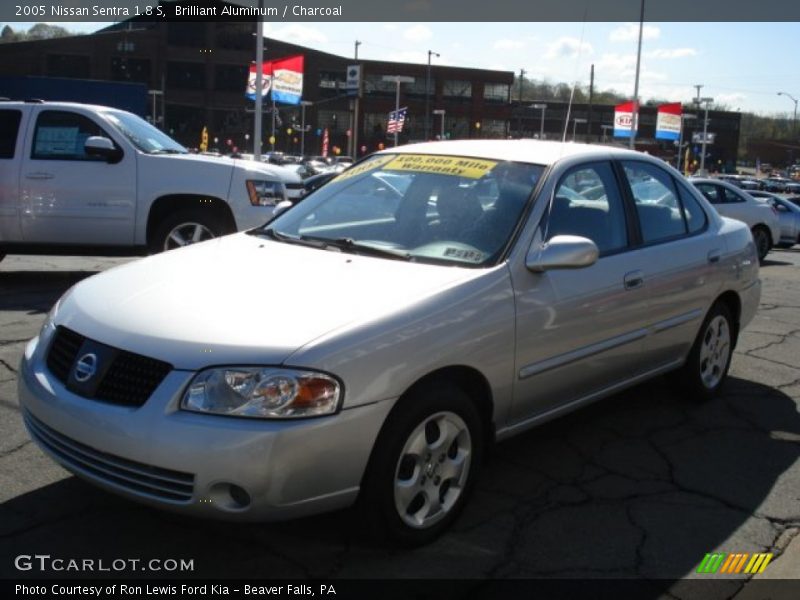 Brilliant Aluminum / Charcoal 2005 Nissan Sentra 1.8 S