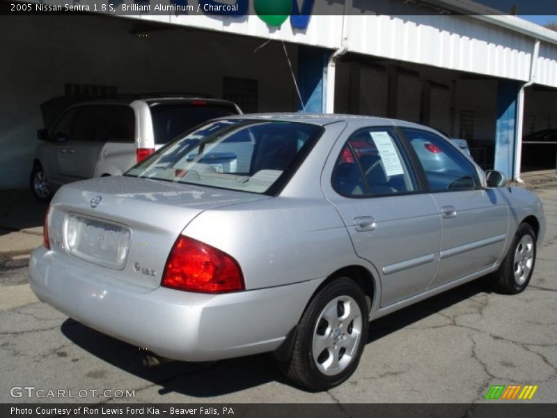 Brilliant Aluminum / Charcoal 2005 Nissan Sentra 1.8 S