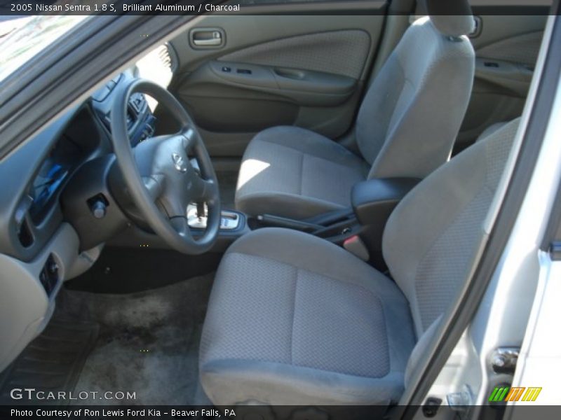 Brilliant Aluminum / Charcoal 2005 Nissan Sentra 1.8 S
