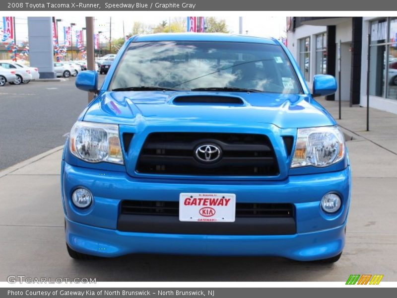 Speedway Blue / Graphite Gray 2008 Toyota Tacoma X-Runner
