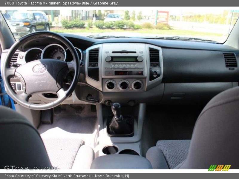 Speedway Blue / Graphite Gray 2008 Toyota Tacoma X-Runner