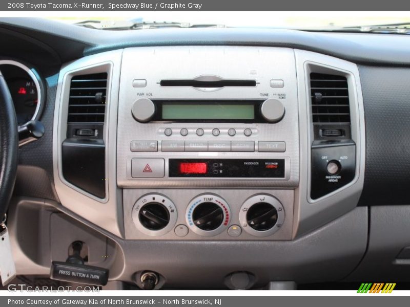 Speedway Blue / Graphite Gray 2008 Toyota Tacoma X-Runner