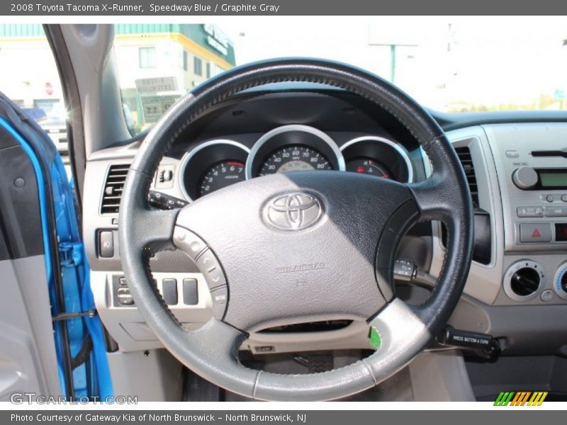 Speedway Blue / Graphite Gray 2008 Toyota Tacoma X-Runner