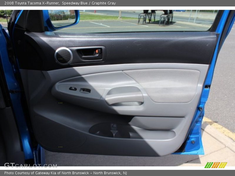 Speedway Blue / Graphite Gray 2008 Toyota Tacoma X-Runner