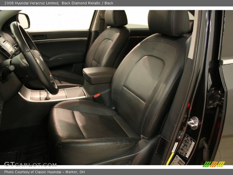 Black Diamond Metallic / Black 2008 Hyundai Veracruz Limited