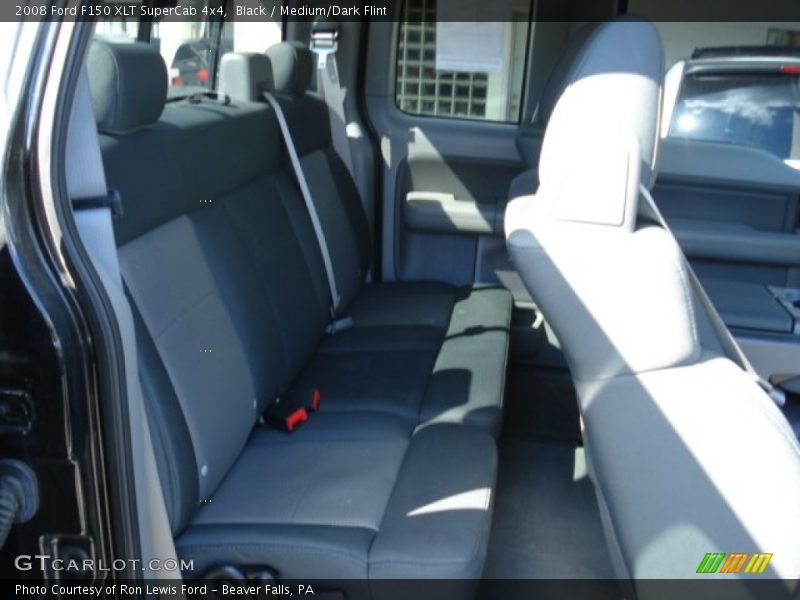 Black / Medium/Dark Flint 2008 Ford F150 XLT SuperCab 4x4