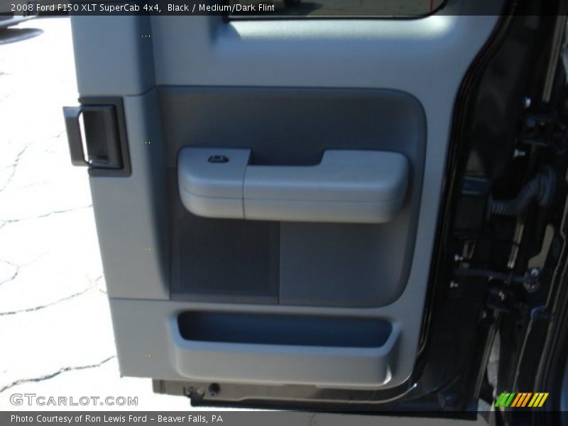 Black / Medium/Dark Flint 2008 Ford F150 XLT SuperCab 4x4