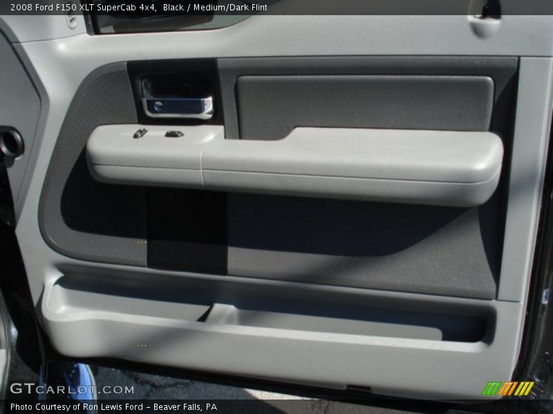 Black / Medium/Dark Flint 2008 Ford F150 XLT SuperCab 4x4