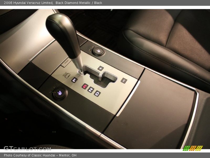 Black Diamond Metallic / Black 2008 Hyundai Veracruz Limited