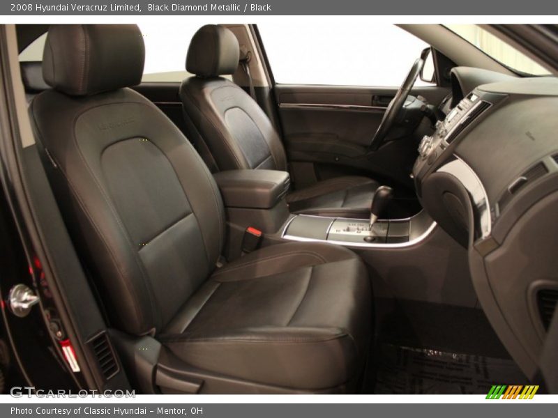 Black Diamond Metallic / Black 2008 Hyundai Veracruz Limited