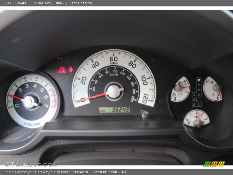 Black / Dark Charcoal 2010 Toyota FJ Cruiser 4WD