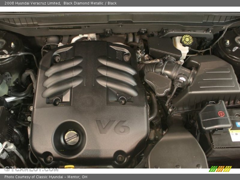 Black Diamond Metallic / Black 2008 Hyundai Veracruz Limited