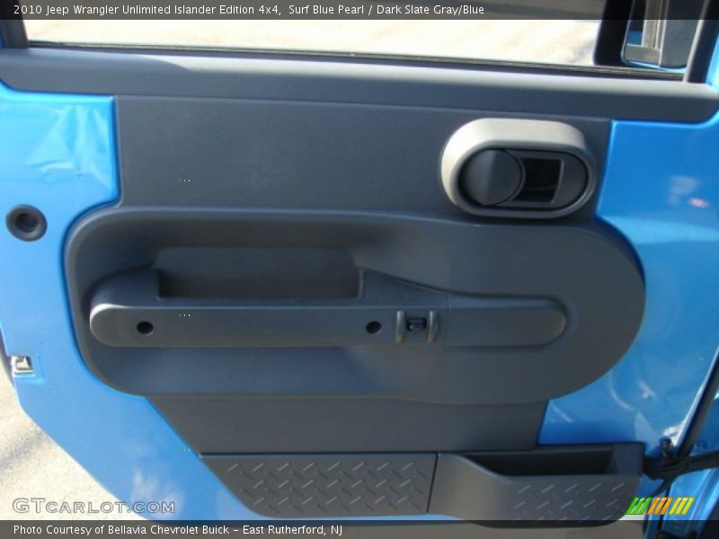 Surf Blue Pearl / Dark Slate Gray/Blue 2010 Jeep Wrangler Unlimited Islander Edition 4x4