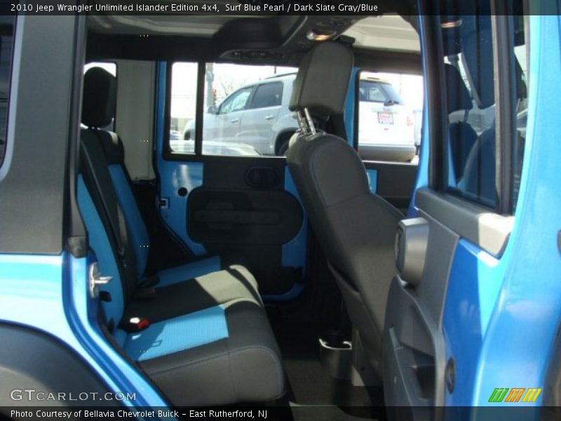 Surf Blue Pearl / Dark Slate Gray/Blue 2010 Jeep Wrangler Unlimited Islander Edition 4x4