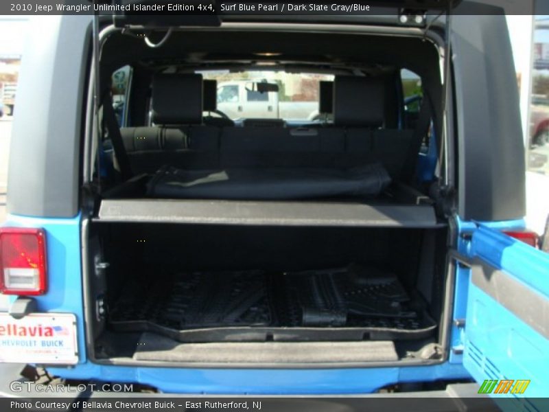 Surf Blue Pearl / Dark Slate Gray/Blue 2010 Jeep Wrangler Unlimited Islander Edition 4x4