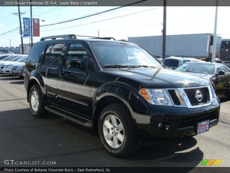 Super Black / Graphite 2010 Nissan Pathfinder SE 4x4