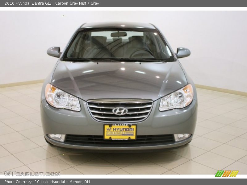 Carbon Gray Mist / Gray 2010 Hyundai Elantra GLS