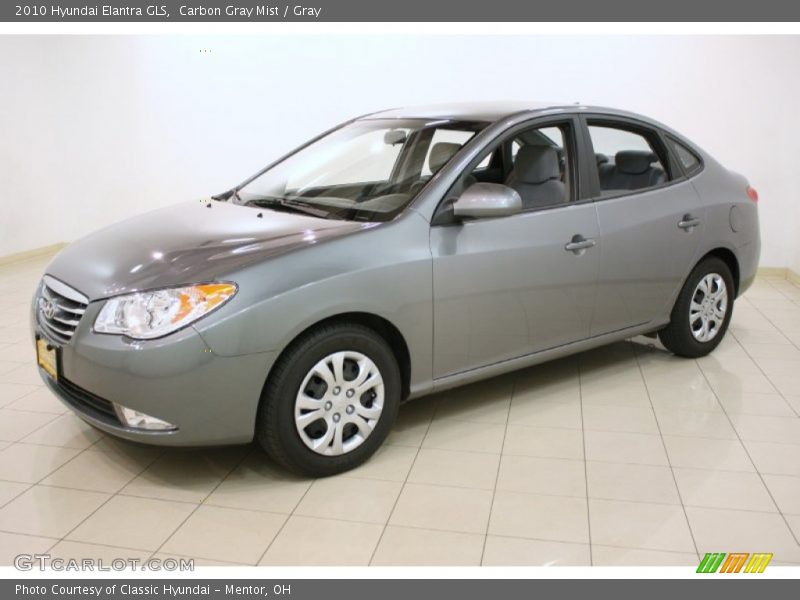 Carbon Gray Mist / Gray 2010 Hyundai Elantra GLS