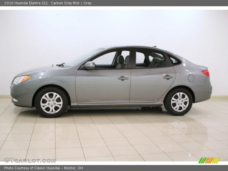 Carbon Gray Mist / Gray 2010 Hyundai Elantra GLS