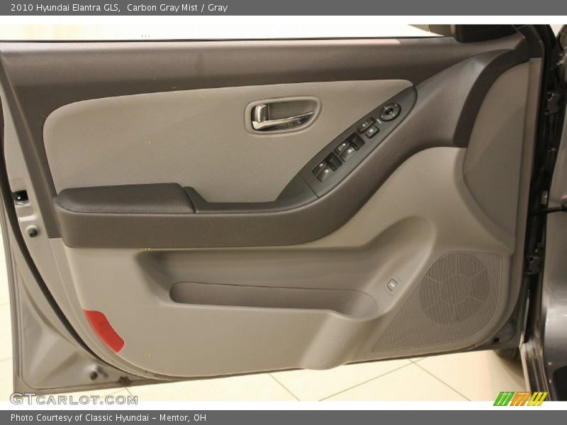 Carbon Gray Mist / Gray 2010 Hyundai Elantra GLS