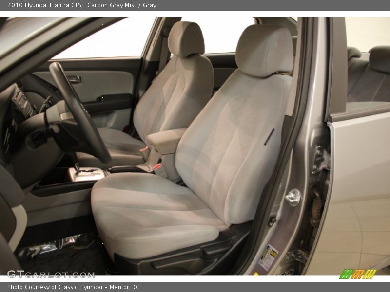Carbon Gray Mist / Gray 2010 Hyundai Elantra GLS