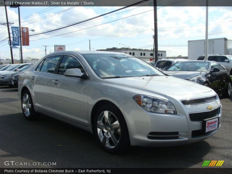 Silver Ice Metallic / Ebony 2011 Chevrolet Malibu LT