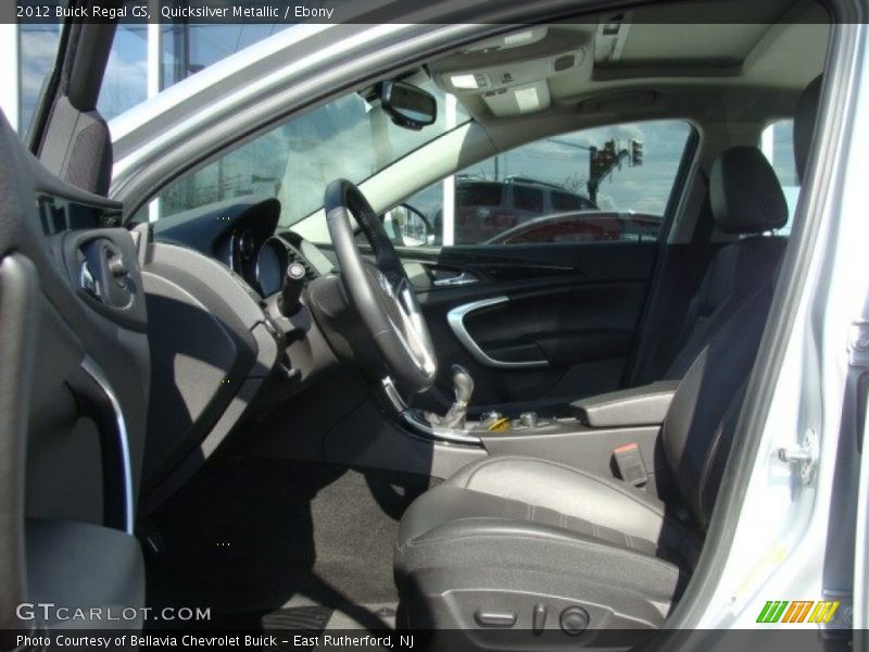 Quicksilver Metallic / Ebony 2012 Buick Regal GS