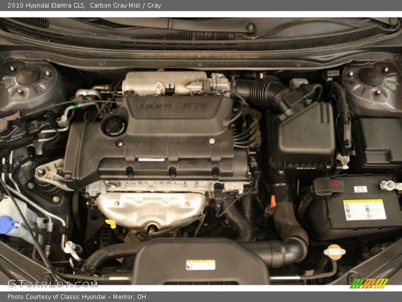 Carbon Gray Mist / Gray 2010 Hyundai Elantra GLS