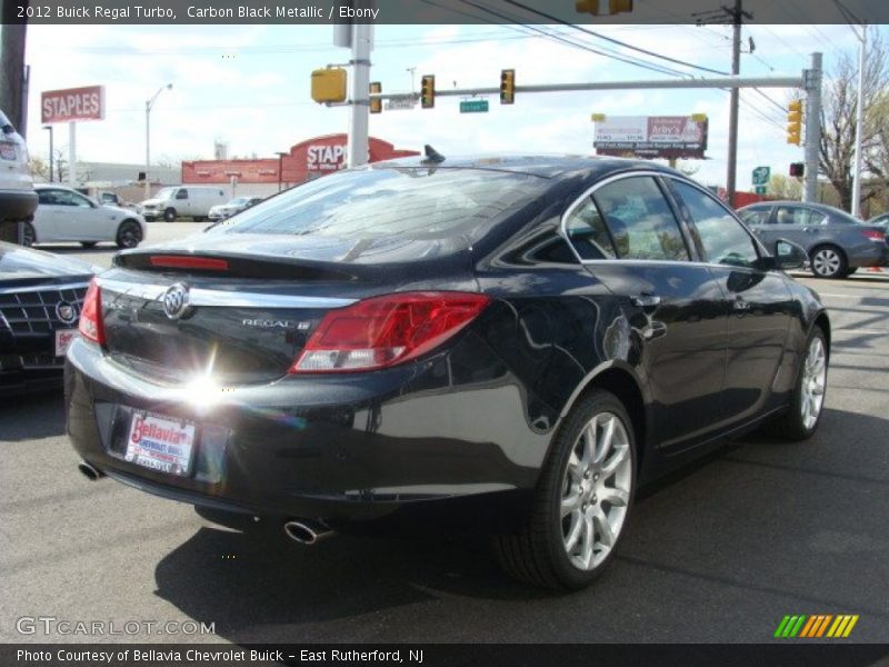 Carbon Black Metallic / Ebony 2012 Buick Regal Turbo