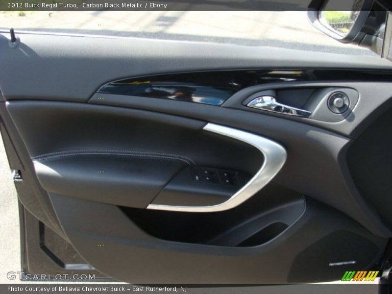 Carbon Black Metallic / Ebony 2012 Buick Regal Turbo