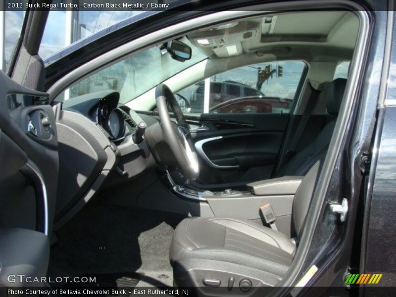 Carbon Black Metallic / Ebony 2012 Buick Regal Turbo