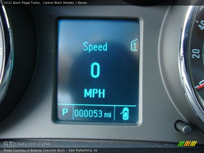 Carbon Black Metallic / Ebony 2012 Buick Regal Turbo