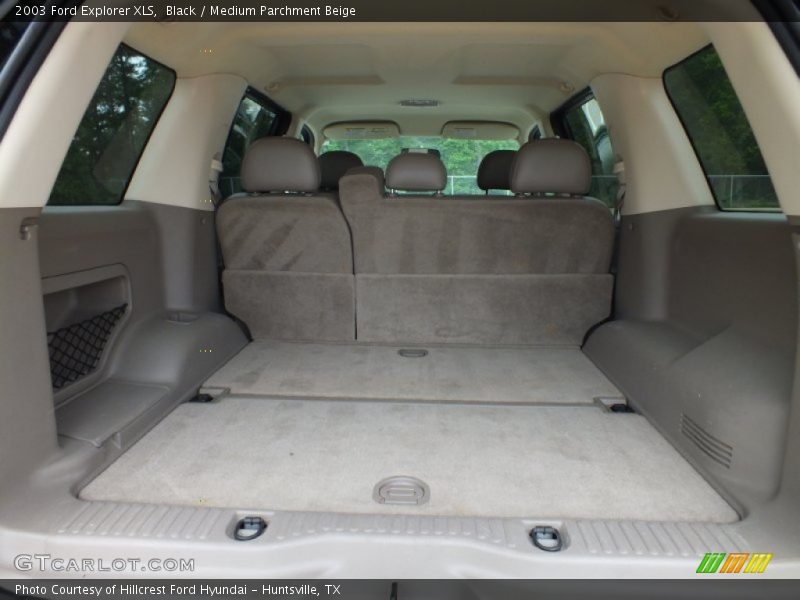 Black / Medium Parchment Beige 2003 Ford Explorer XLS