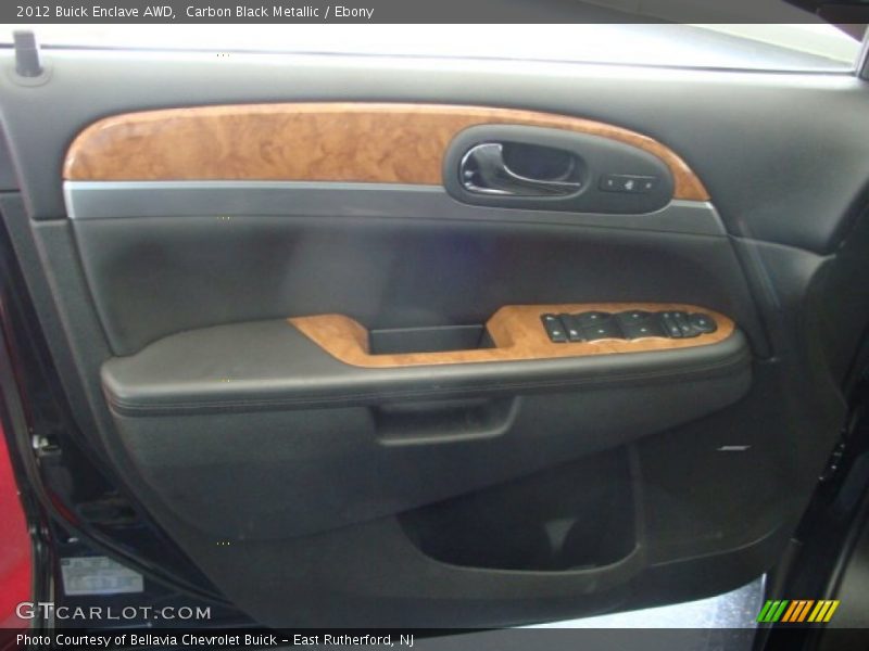 Carbon Black Metallic / Ebony 2012 Buick Enclave AWD