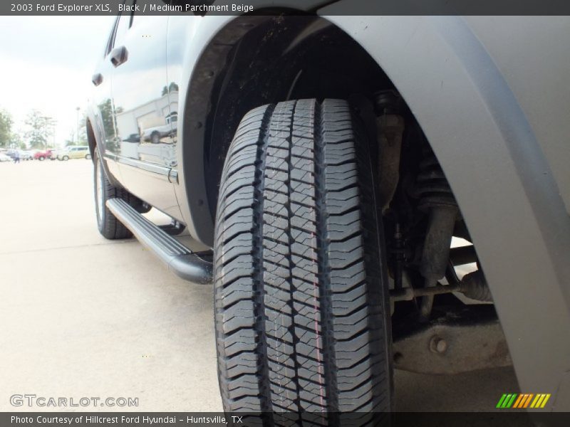 Black / Medium Parchment Beige 2003 Ford Explorer XLS